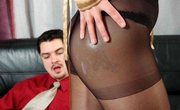 wife forces husband to wear panties