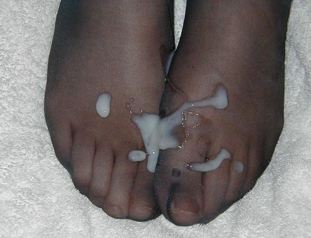 Ebony foot tickle